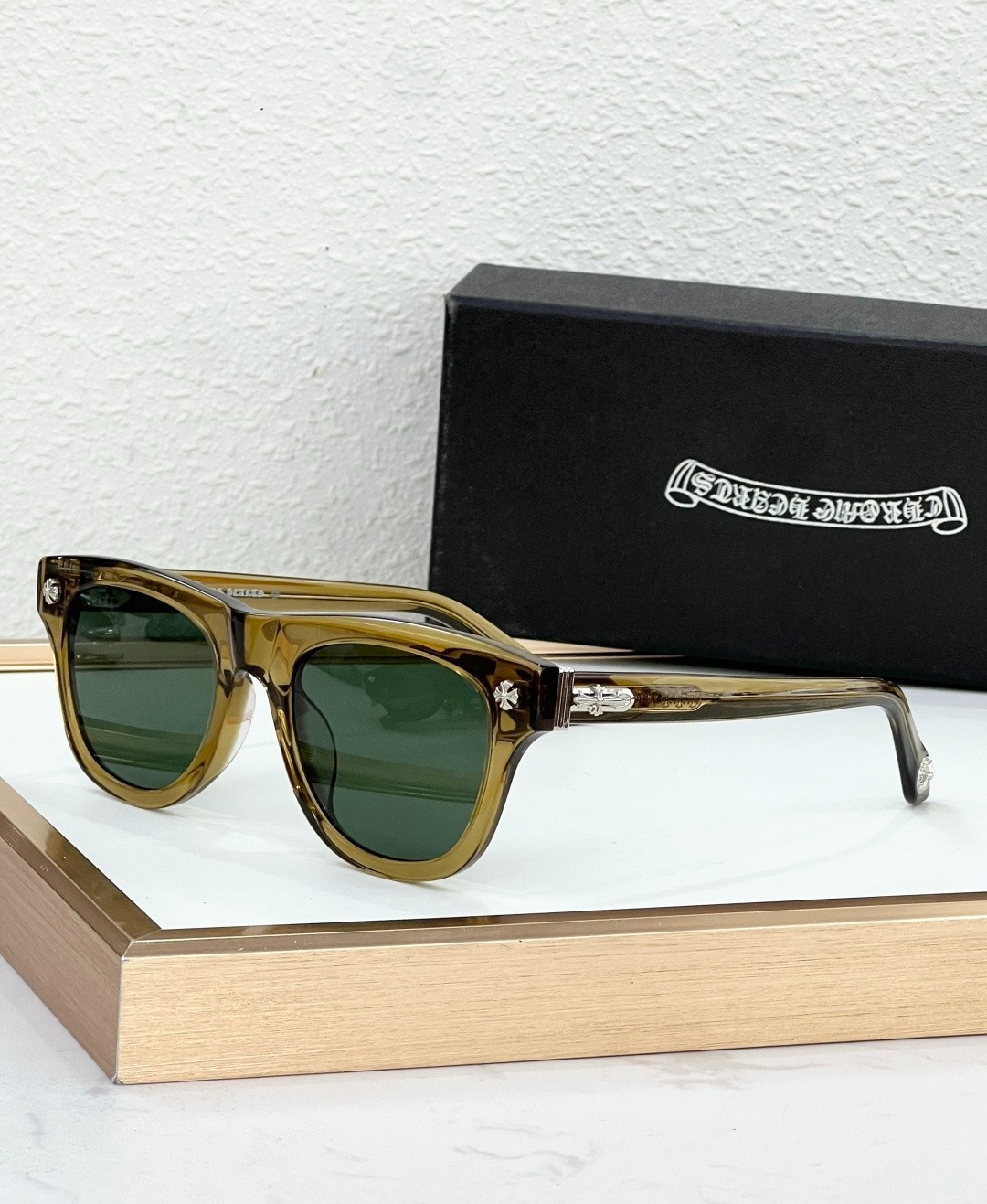 Chrome Hearts Mod ：TRITITSAGAIN Sunglasses Size ：53口22-149 🐟 1524 1724