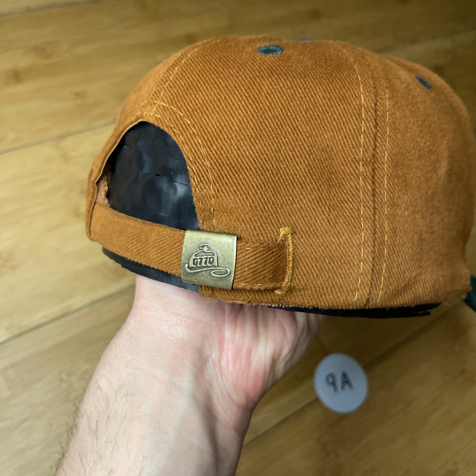 Fair Chase Outfitters Fall Brown Green Buck Deer A-Frame Strapback Hat Unisex