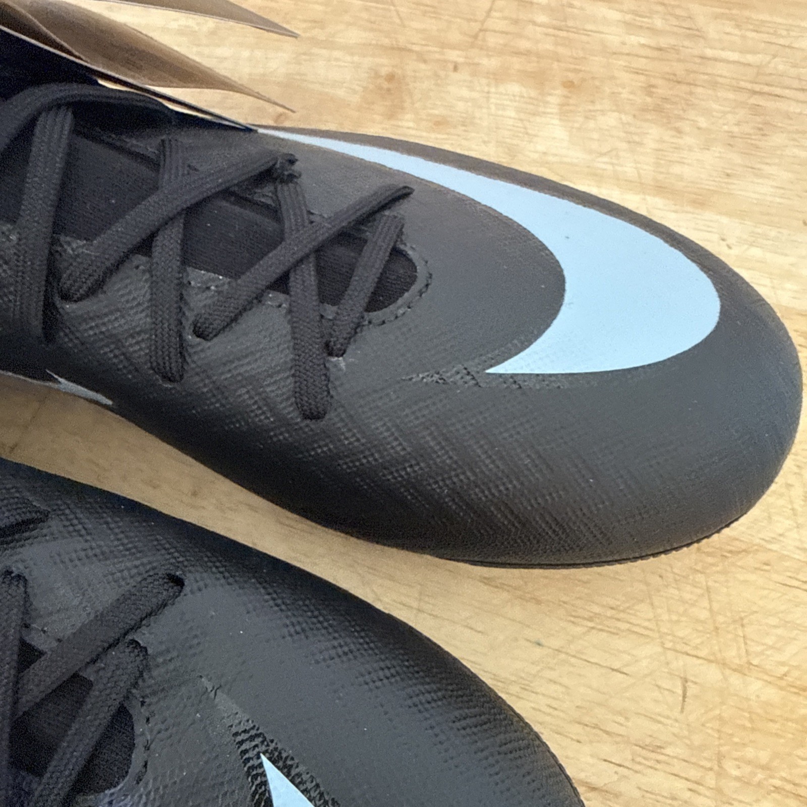 Nike Men’s Mercurial Superfly 10 Academy AG Cleats Soccer Black/Ice Blue 10.5