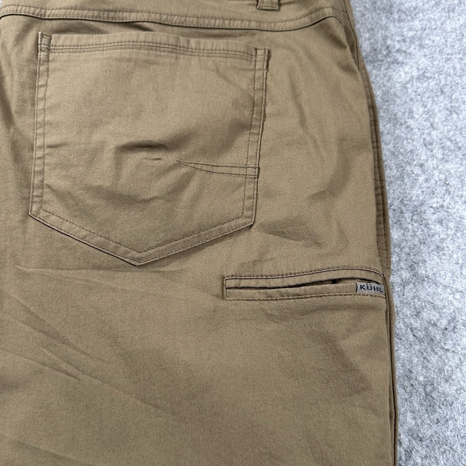 Kuhl Resistor Lite Chino Mens 40×34 Brown Xkanvas Lite Stretch Pants #2986