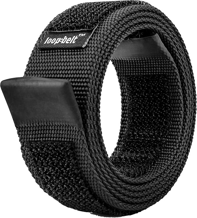 Loopbelt L 40-44 No Scratch Reversible Web Belt with Advanced Hook & Loop