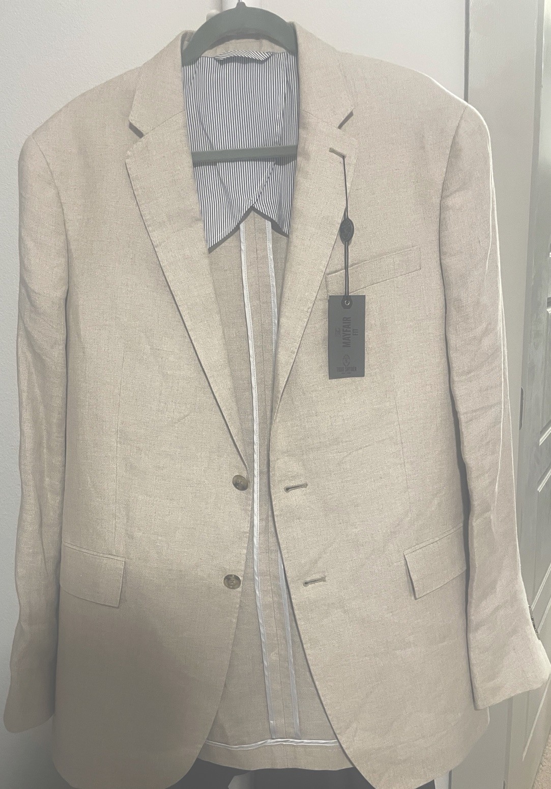 Todd Snyder Blazer Mens Size 44L Mayfair Fit Linen