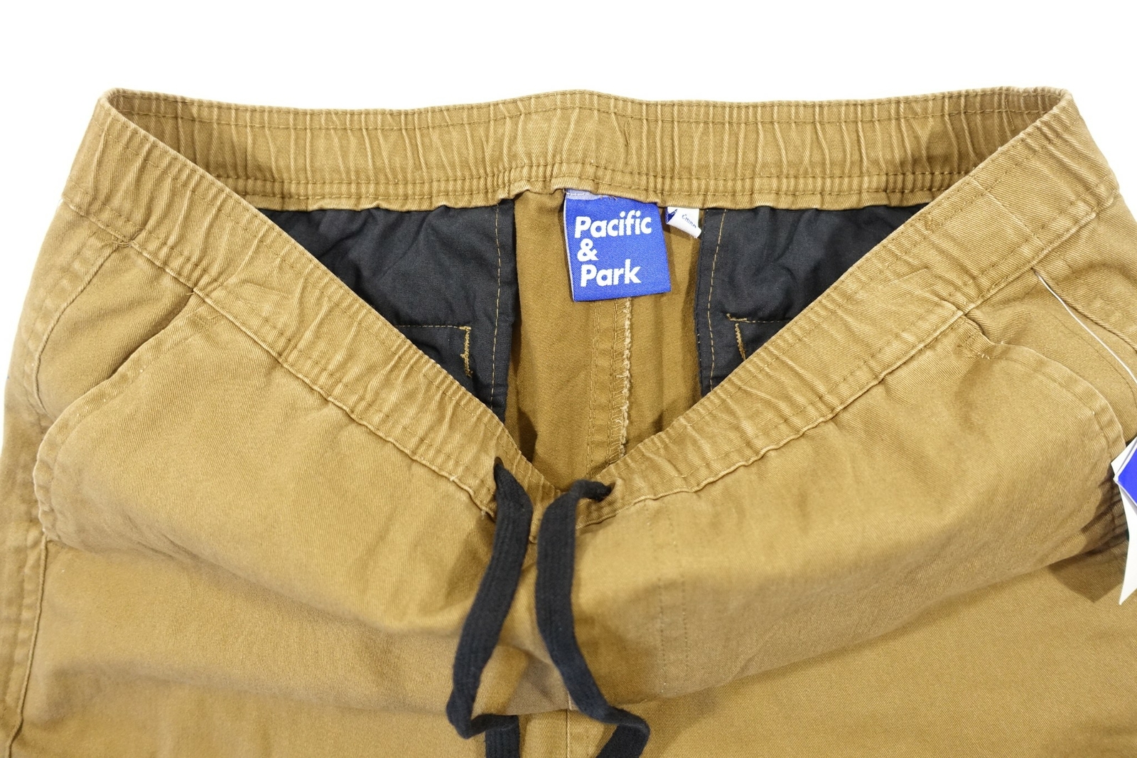PACIFIC & PARK KHAKI BROWN MEDIUM 32 34 STRETCH TWILL CHINO PANTS MENS NWT NEW