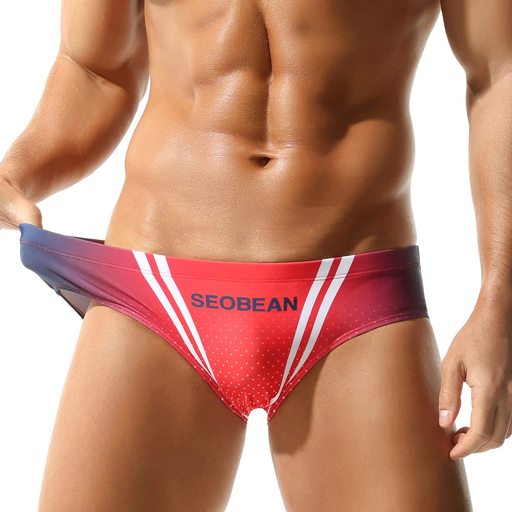 Seobean New Swim Suit Men’s Bikini Swimming Trunks Swimwear
