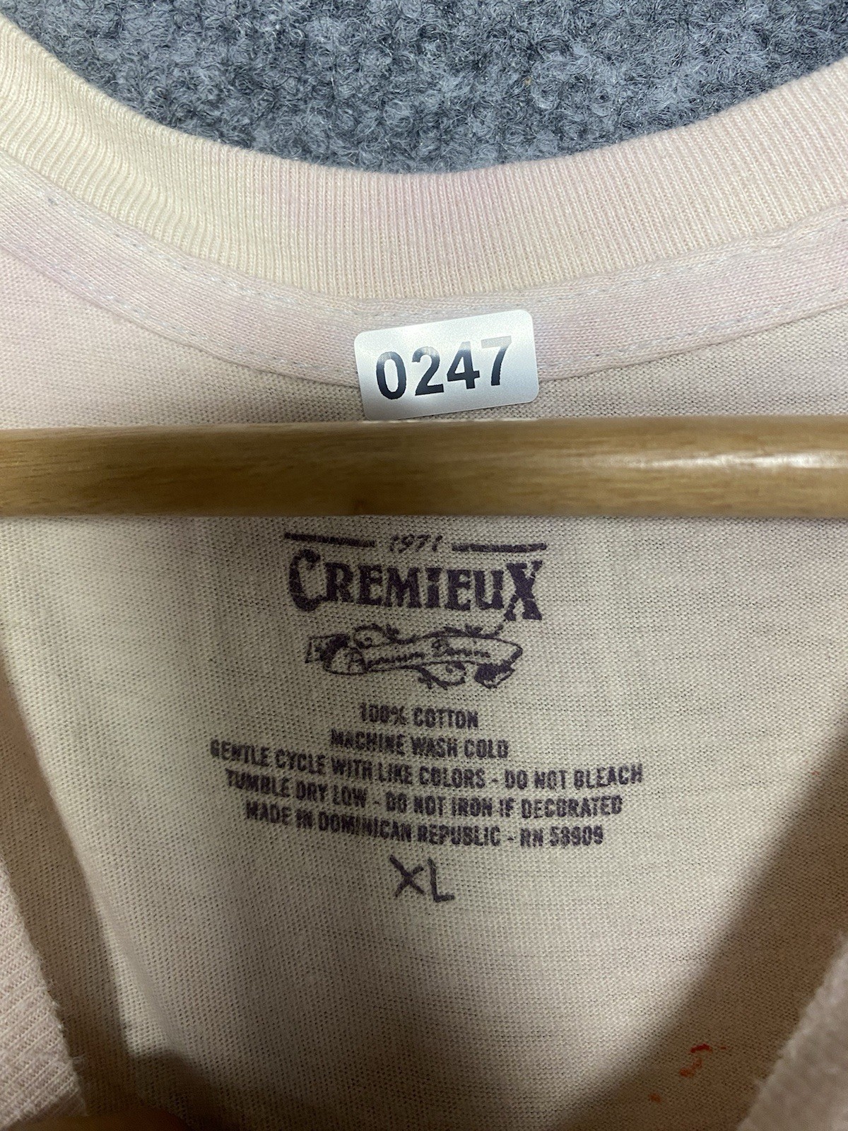Daniel Cremieux Pima Cotton T Shirt Men’s Size XL Short Sleeve Gray
