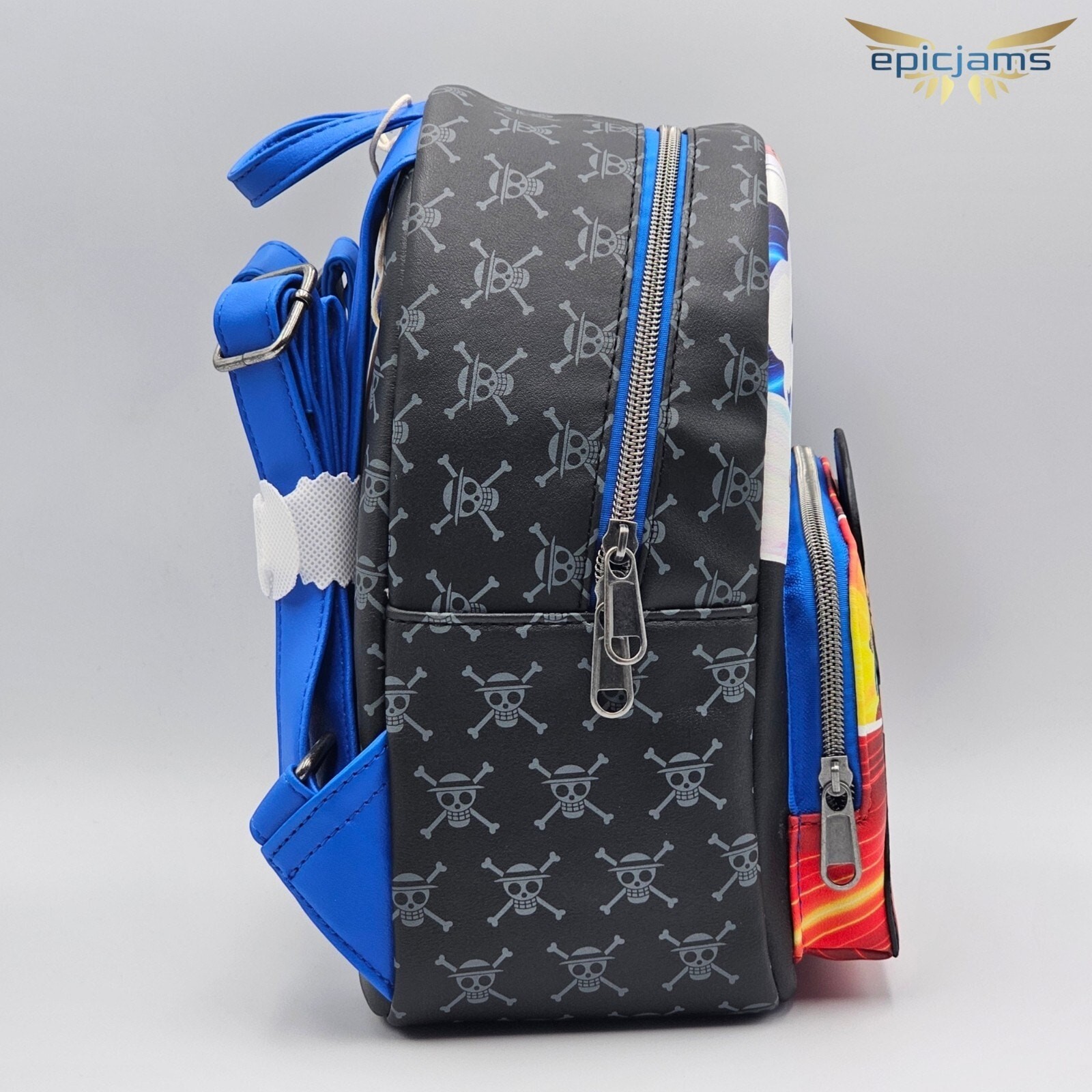 Loungefly One Piece Luffy Collage Mini Backpack New