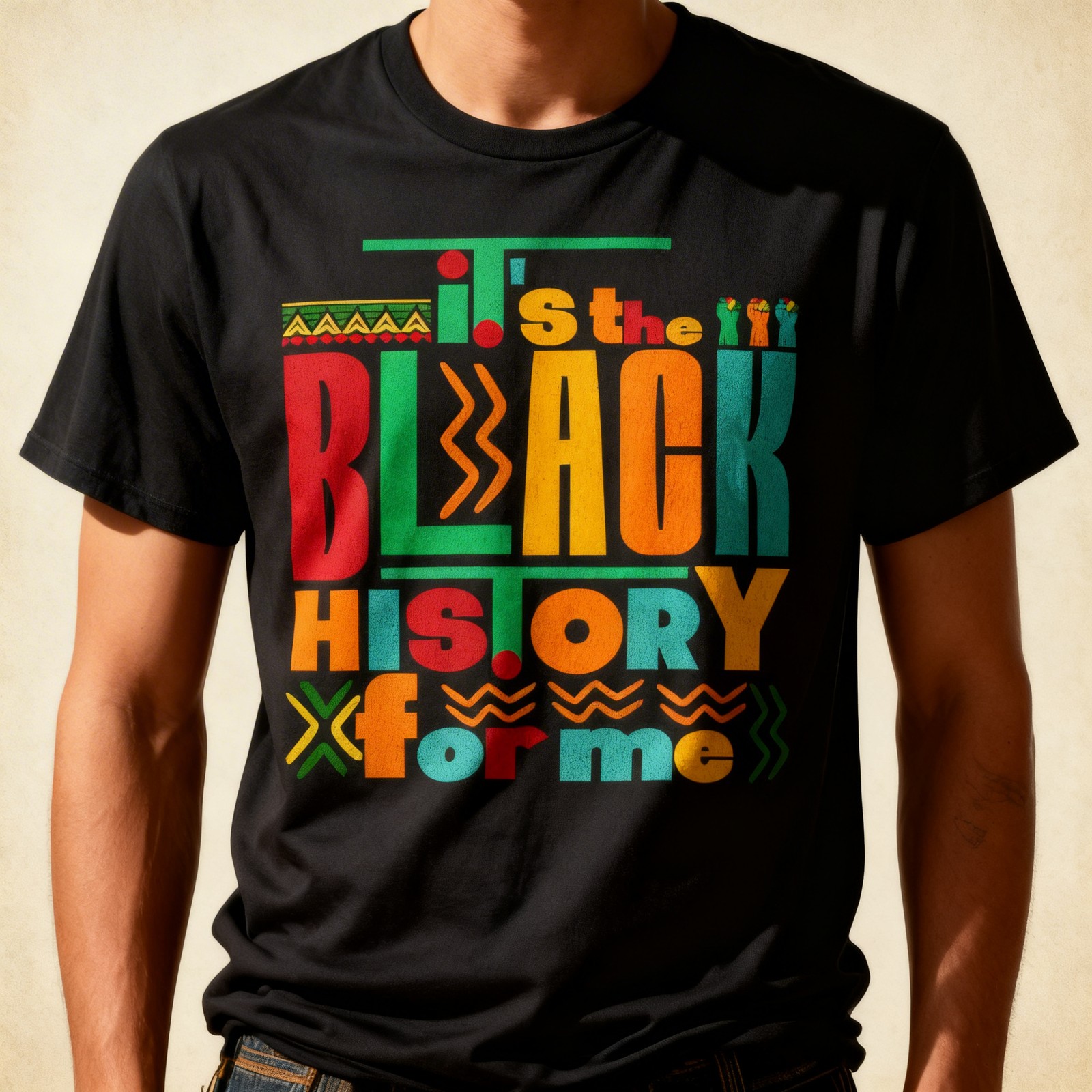 It’s the Black History for Me Black History Month Tee T-Shirt
