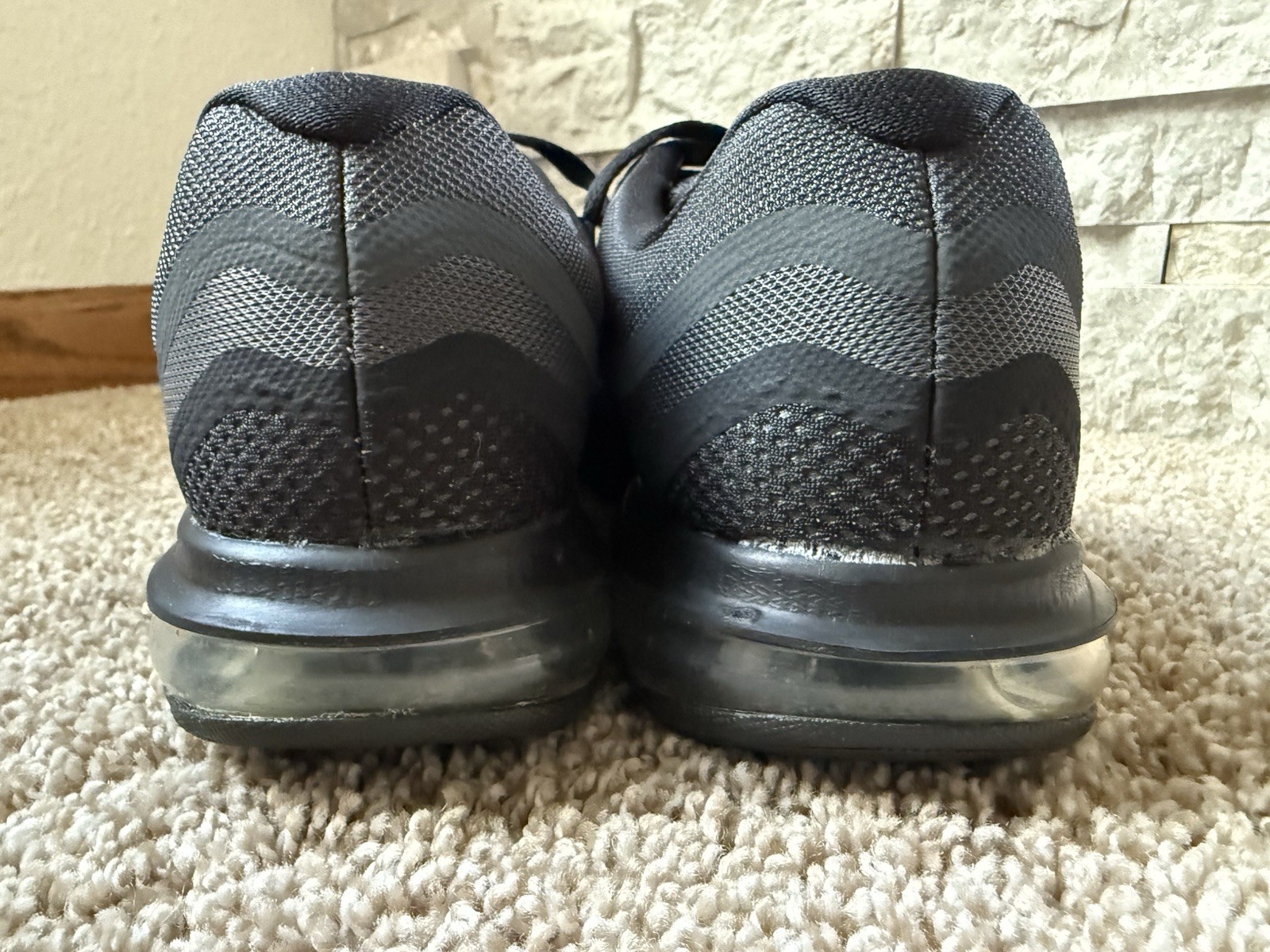 Nike Air Max Dynasty 2 Shoes Black Gray Athletic Low Trainer Running Mens 9