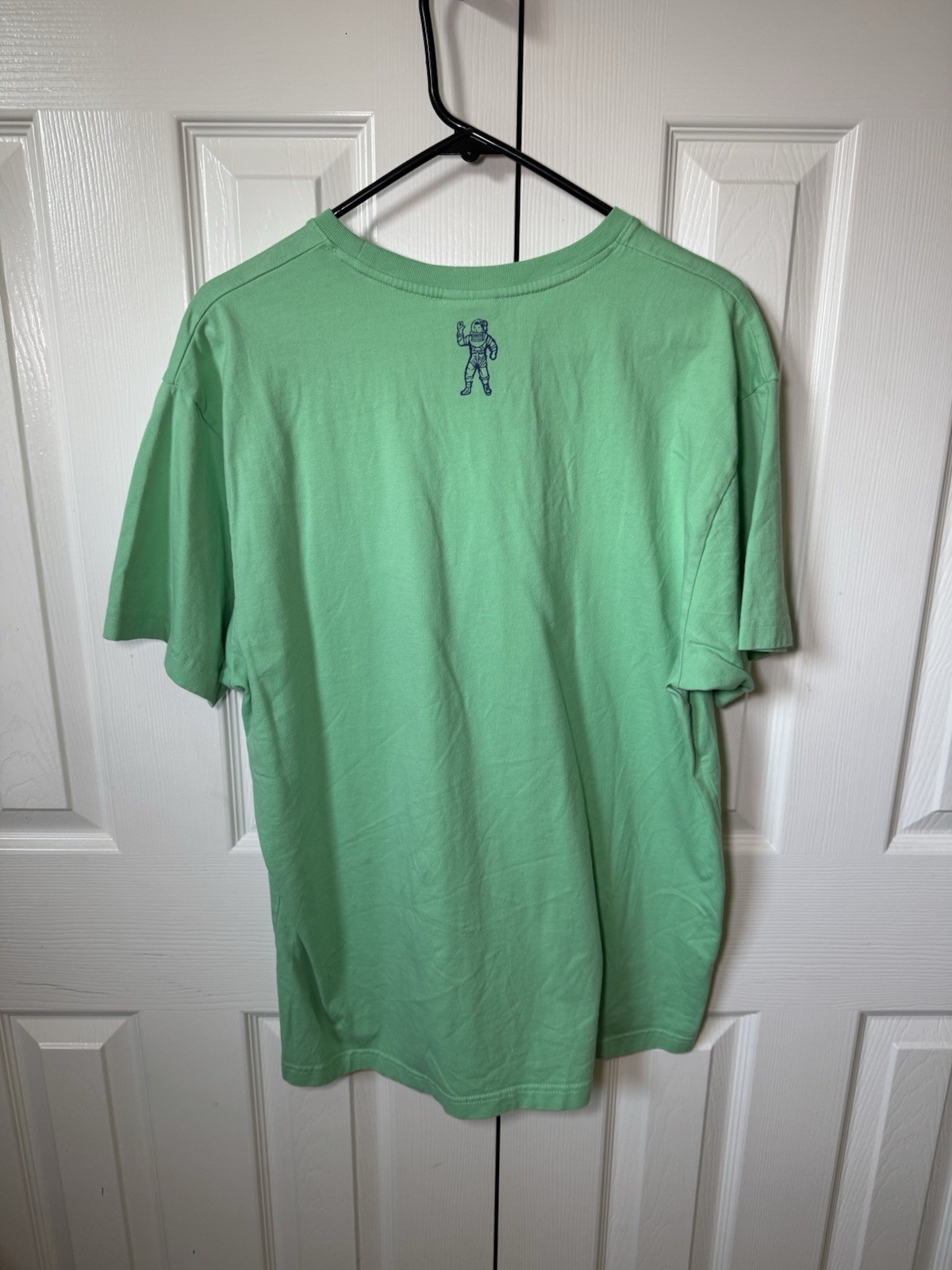 Billionaire Boys Club Teal Green And Blue Logo Spaceman Shirt Size XL – SEE PICS