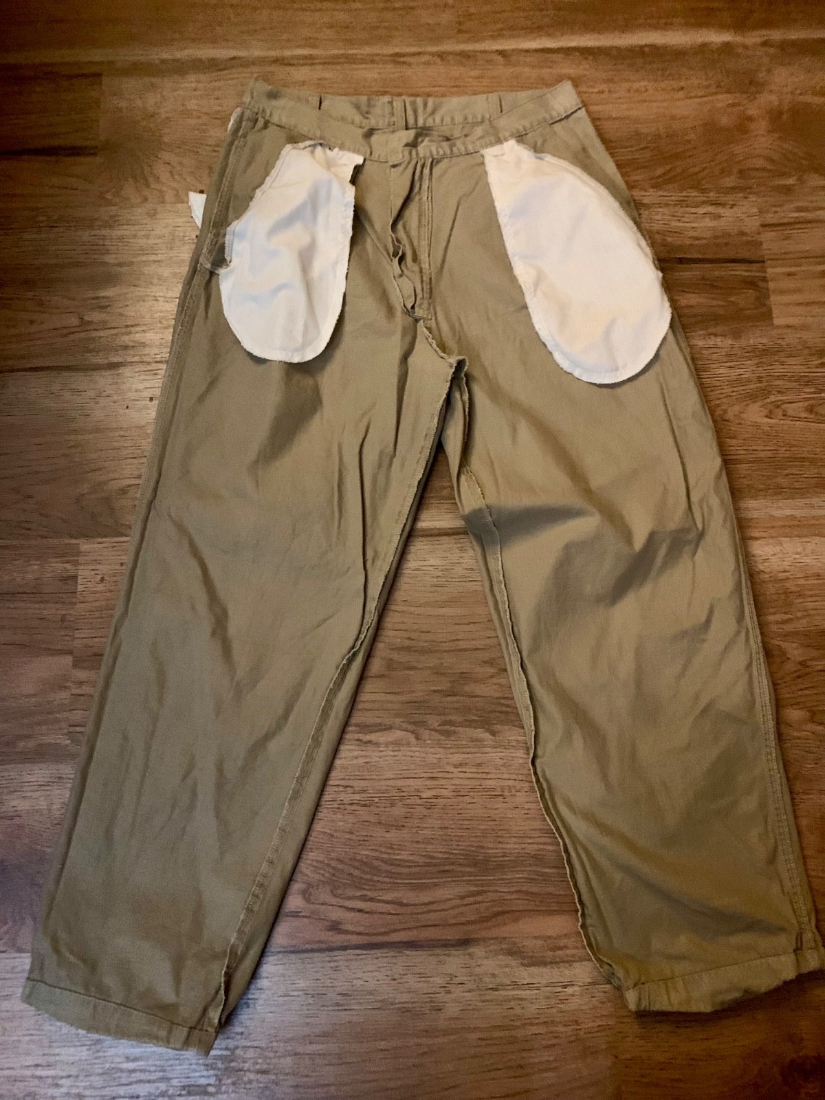 100% cotton Route 66 vintage original cargo khaki men’s pants size 34/30 Kuwait