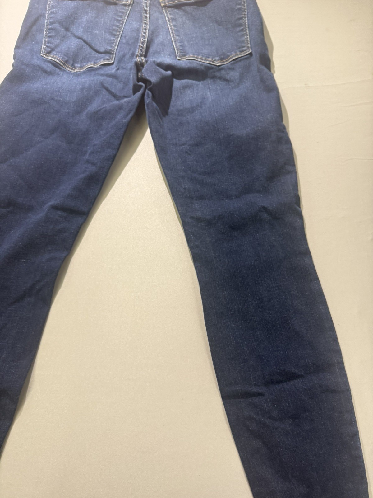 Lucky Brand Womens Dark Wash Denim Mid Rise Skinny Ankle Jeans Size 8/29