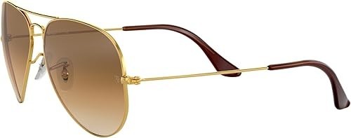 Ray-Ban RB3025 001/51 58 Aviator Arista Gold Light Brown Gradient NEW w/ Tags