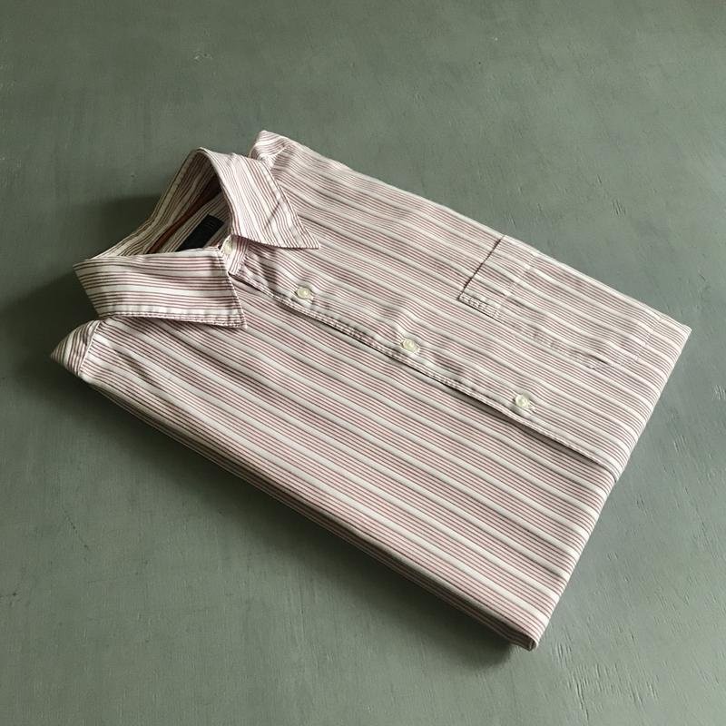 Men Corneliani shirt white cotton 42/XL/50 #1V6T