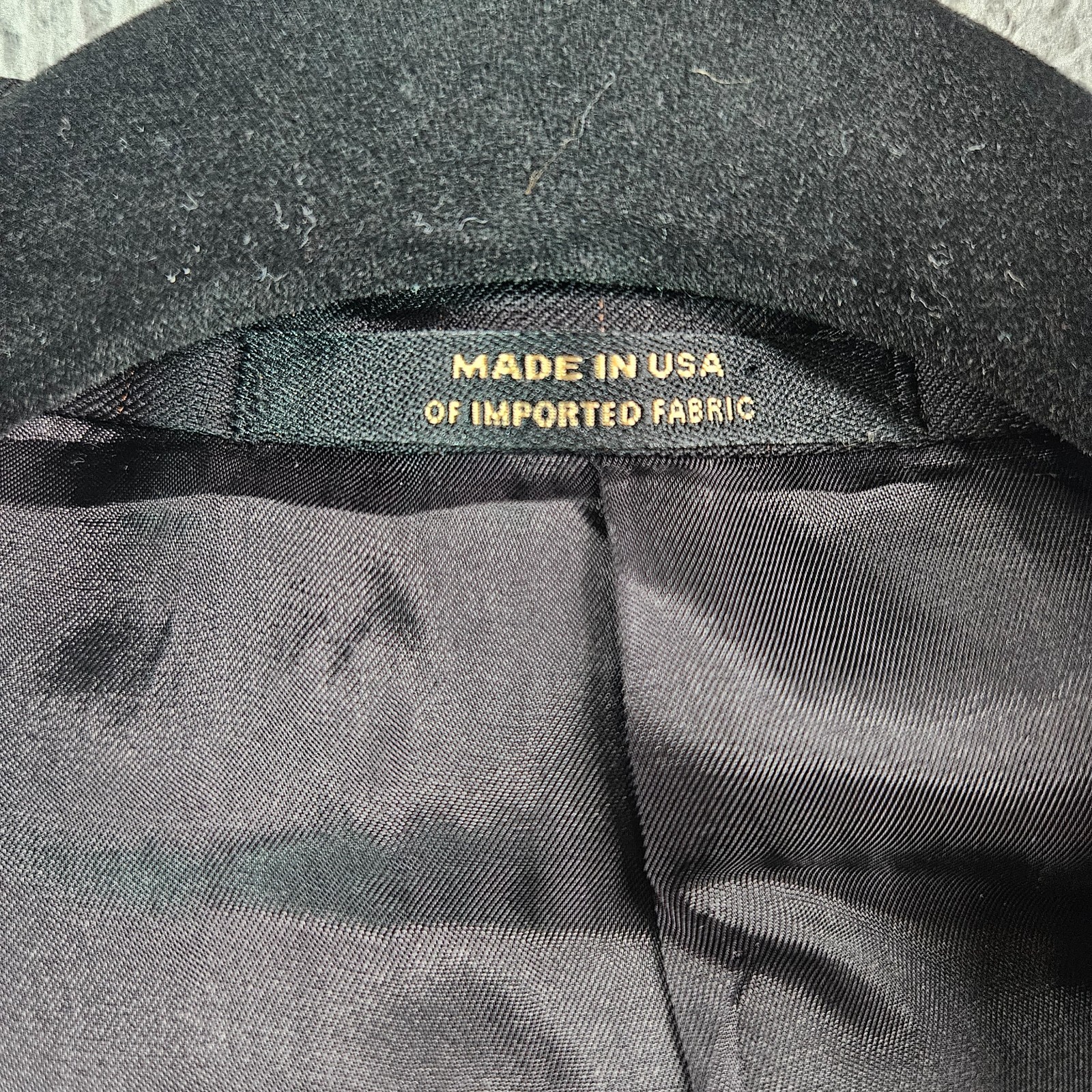 Hart Schaffner & Marx 42L 2PC Suit Blazer Men Pants 36 x 33 Gold Trumpeter Gray