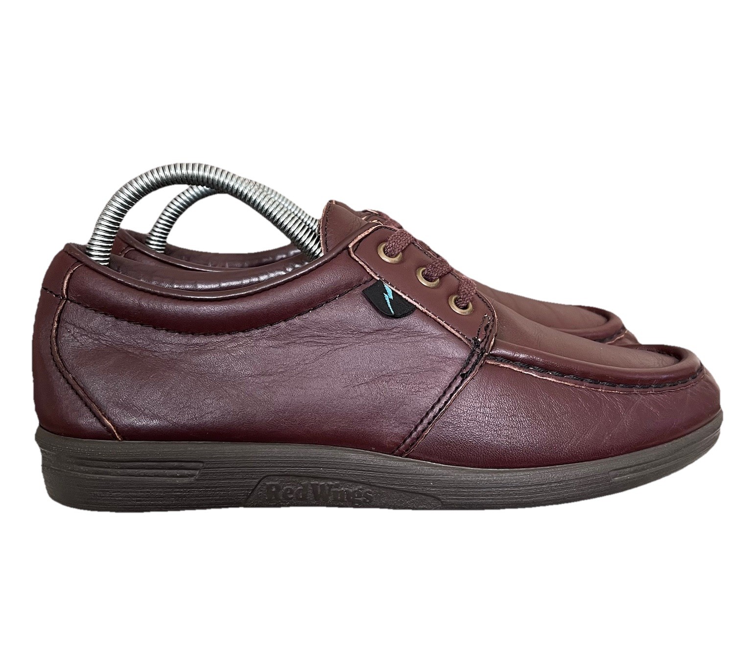 Vintage Red Wing Dunoon 8601-1 Dark Brown Leather Moc Toe Oxfords Sz 9B USA Made