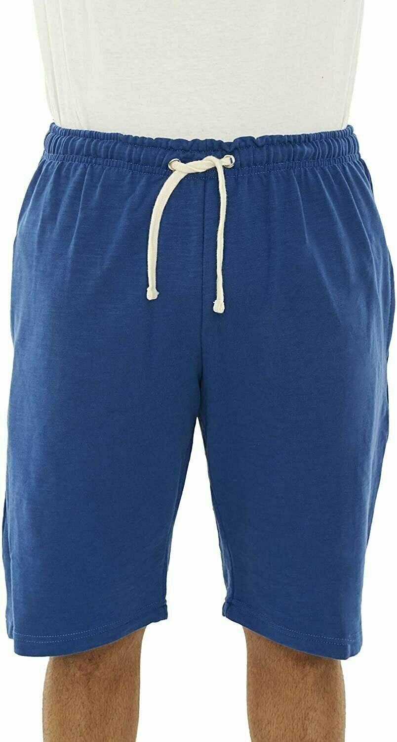 Republic Blue Men’s Sweat Shorts Fleece Cotton Jogger Gym Shorts with Pockets