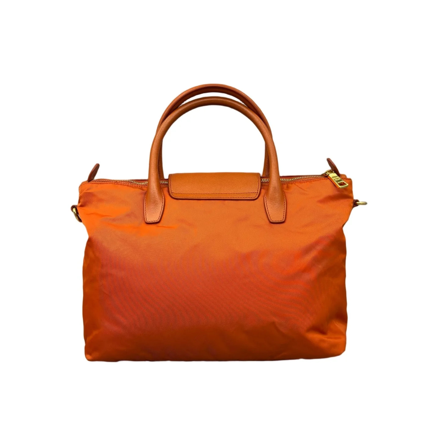 Prada Handbag Orange Tessuto Nylon (mx061126b7r)