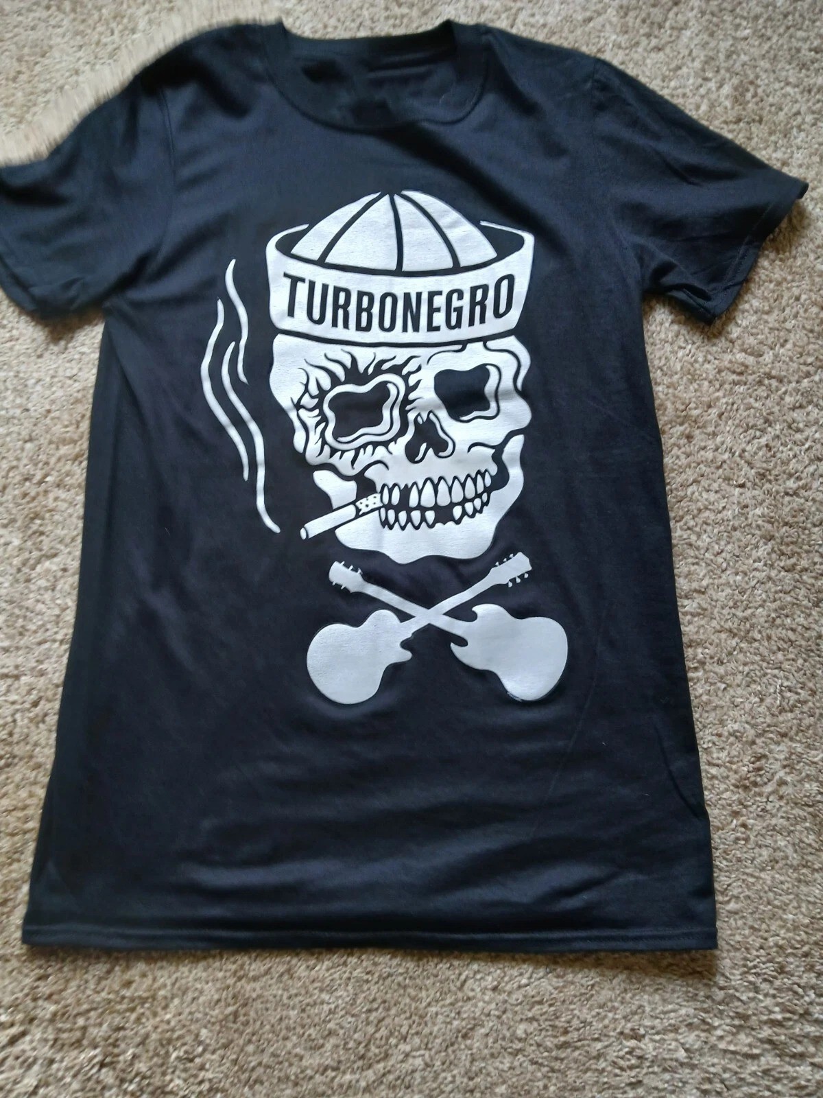 hot Turbonegro Black Color Full Size Shirt Adults BL2017