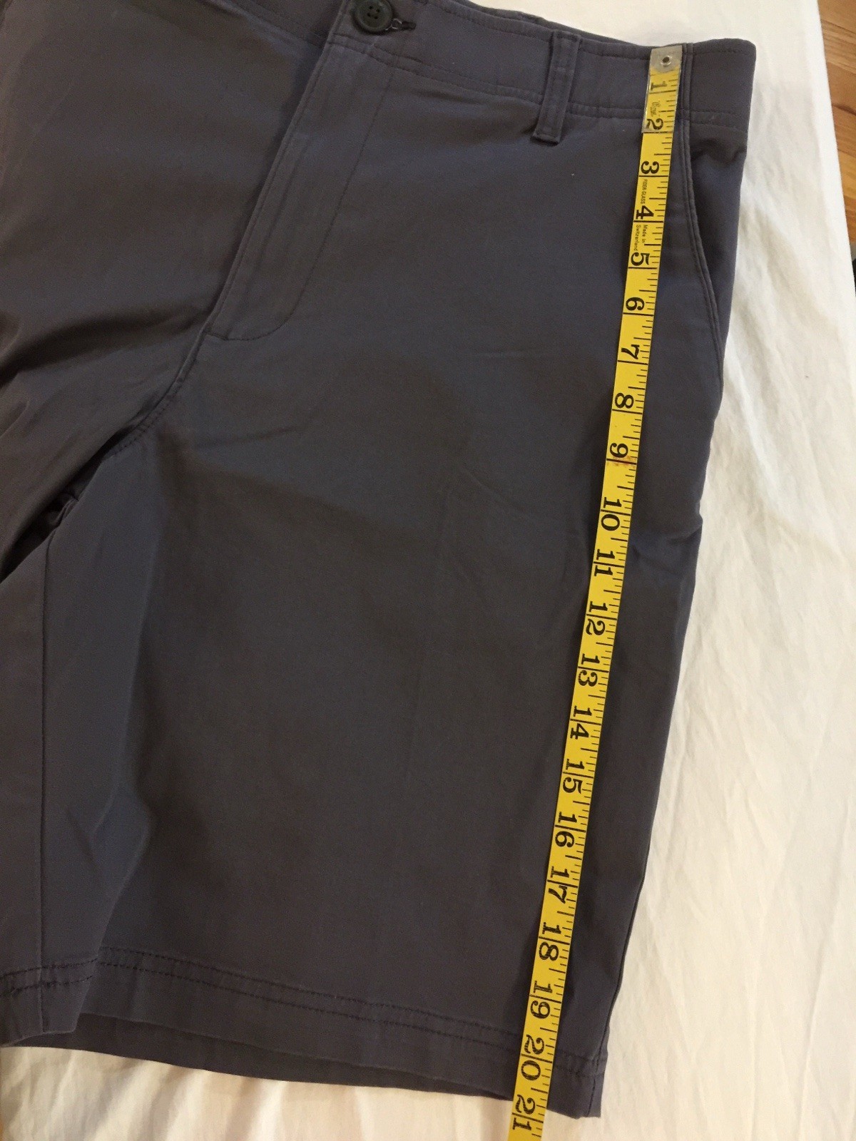 NWT Men Lee 98% Cotton 2% Elastane Short SZ 36 Extreme Motion Charcoal 104183503