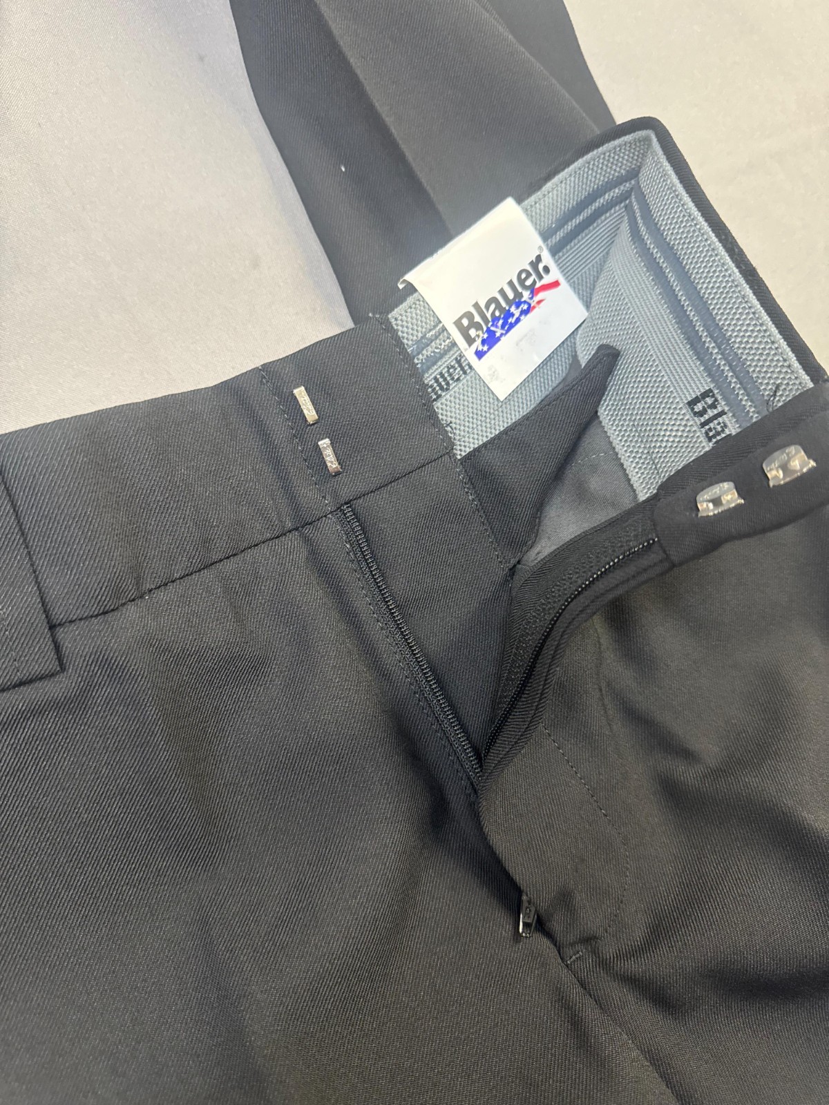 Blauer Men’s Classact 8560 Serge Weave 4-Pocket Wool Pant