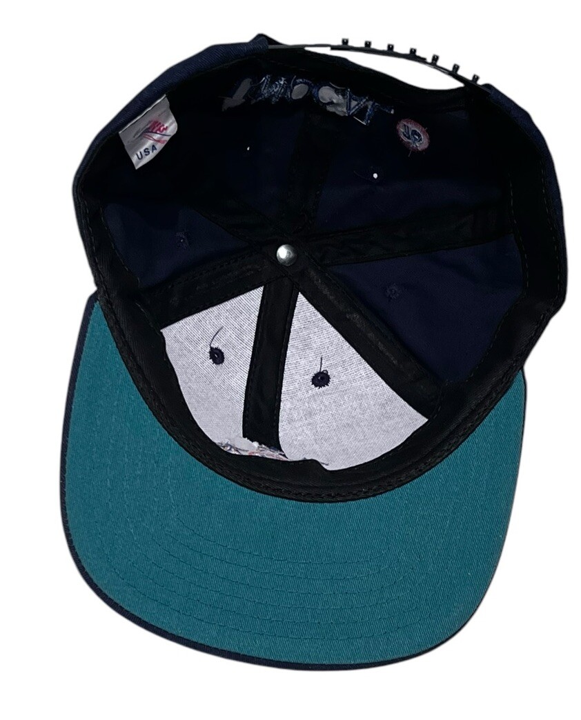 Vintage 76 Unocal Hat Snapback Five Star Blue Made In USA
