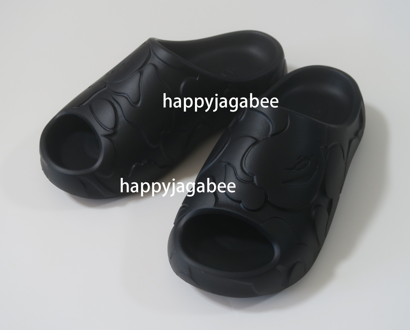 * A BATHING APE Men’s Footwear BAPE SLIDE #1 Black / Beige 1M30191323