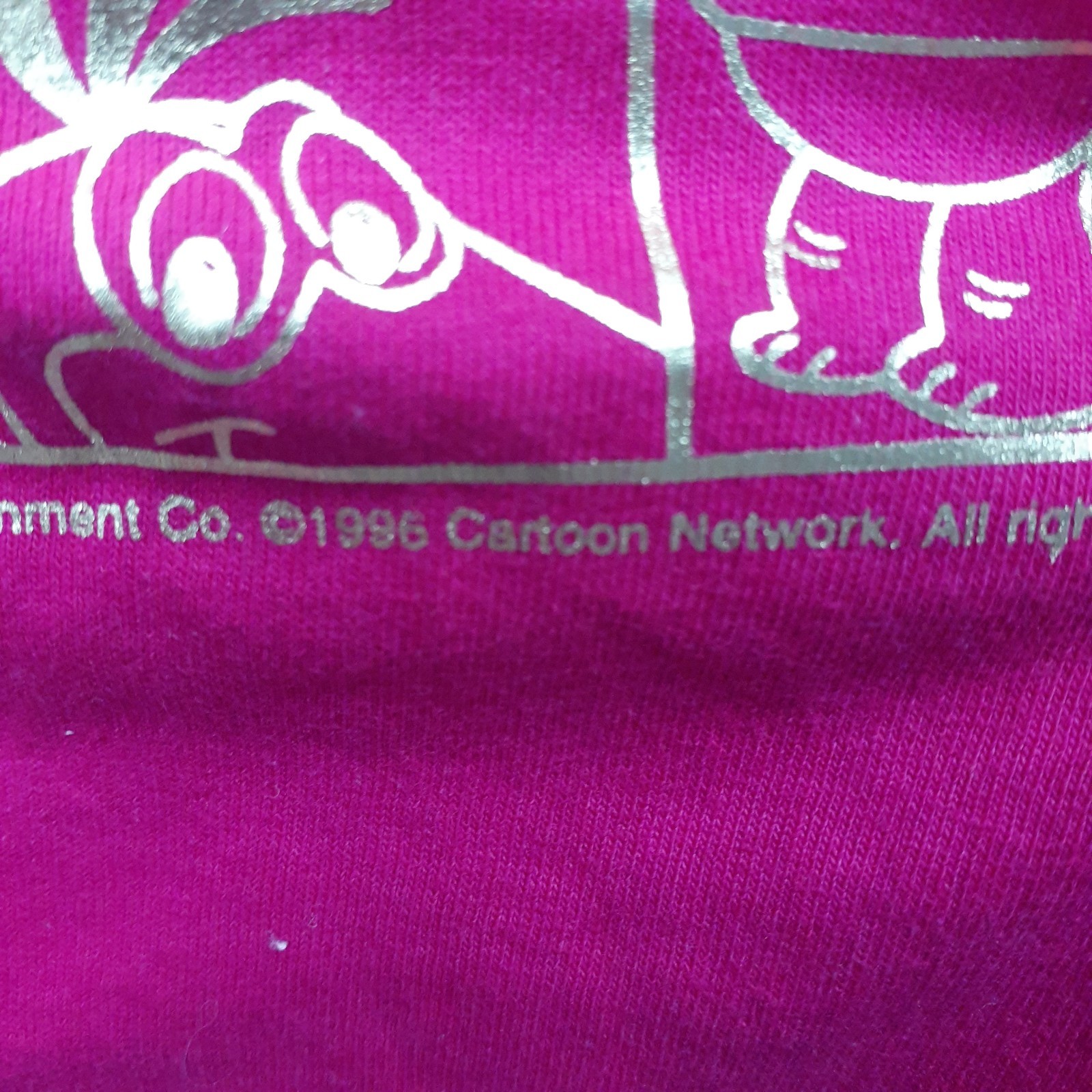 NEW W/imp. Vintage Cartoon Network T Shirt XL 90s Cartoon Animation Television