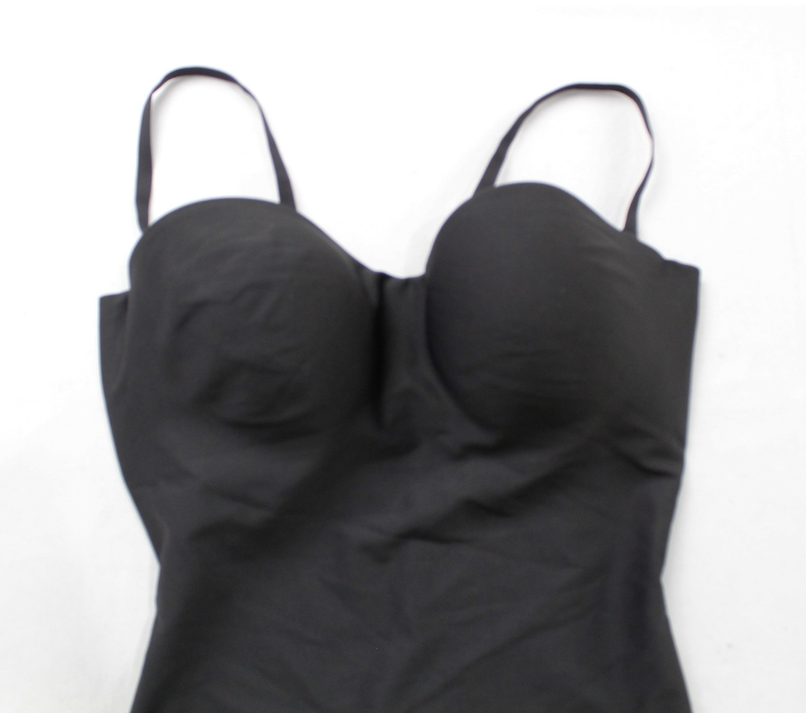 Skims Women’s Seamless Sculpt Underwire Bodysuit Thong NN7 Onyx Black Large NWT