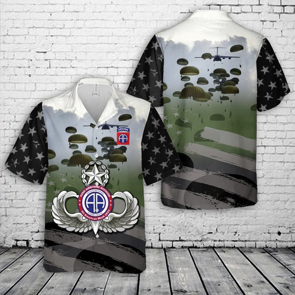 Army Hawaiian Shirt, US Army National Airborne Day