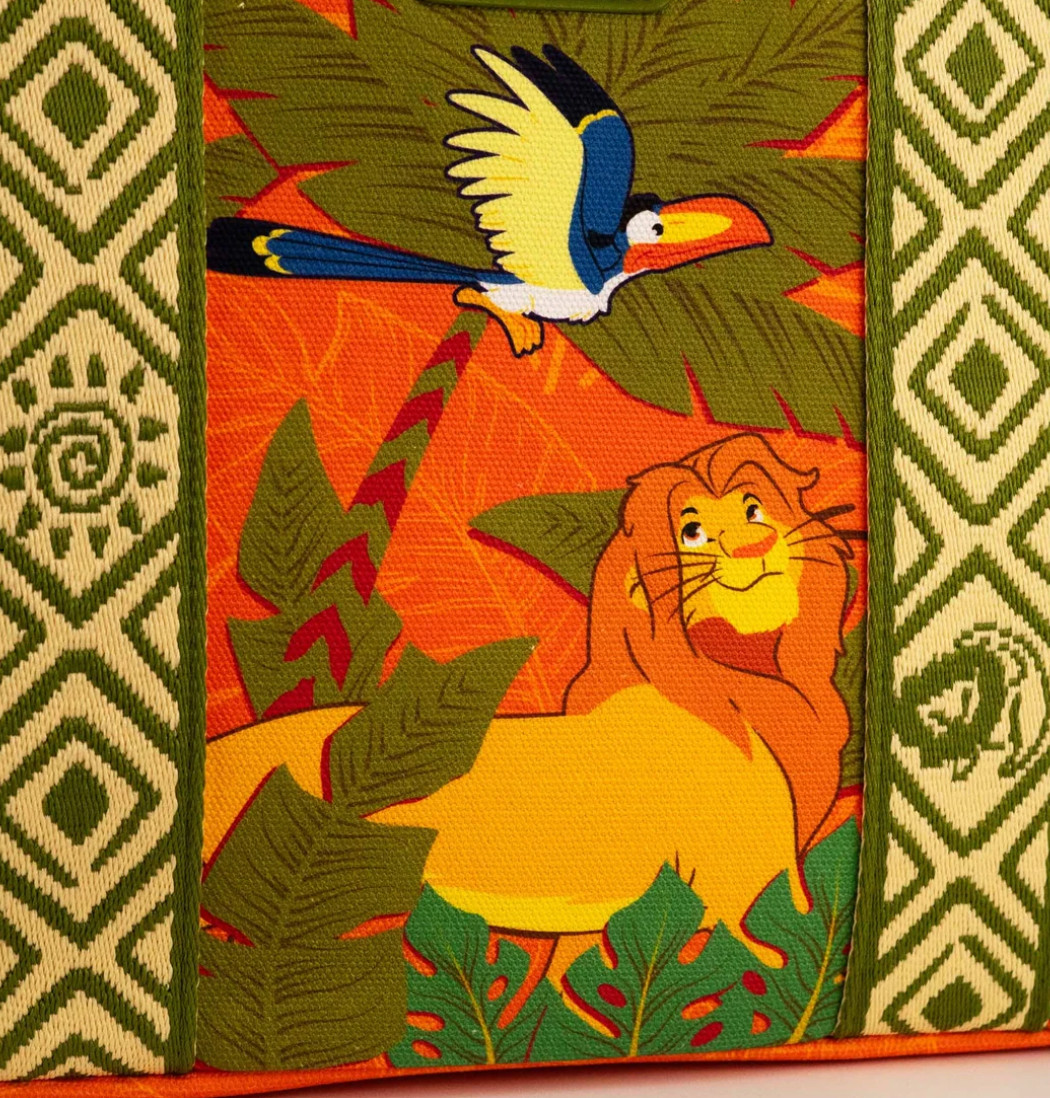 EXCLUSIVE Loungefly Lion King Simba Timon Pumbaa Backpack Tote Wallet 3PC NWT