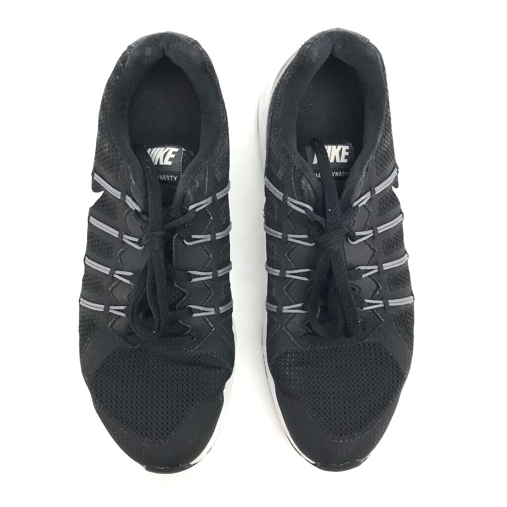 Nike Womens Air Max Dynasty Running Shoes Black White 816748-001 Lace Up Mesh 9M