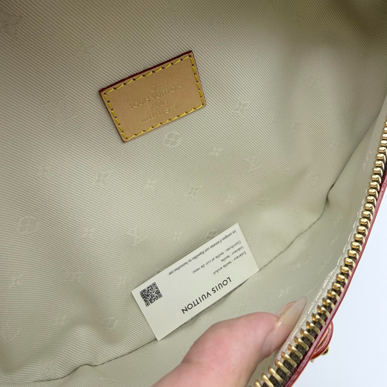 Louis Vuitton High Rise Detachable Strap Coated Canvas Waist Bag Womens M46784