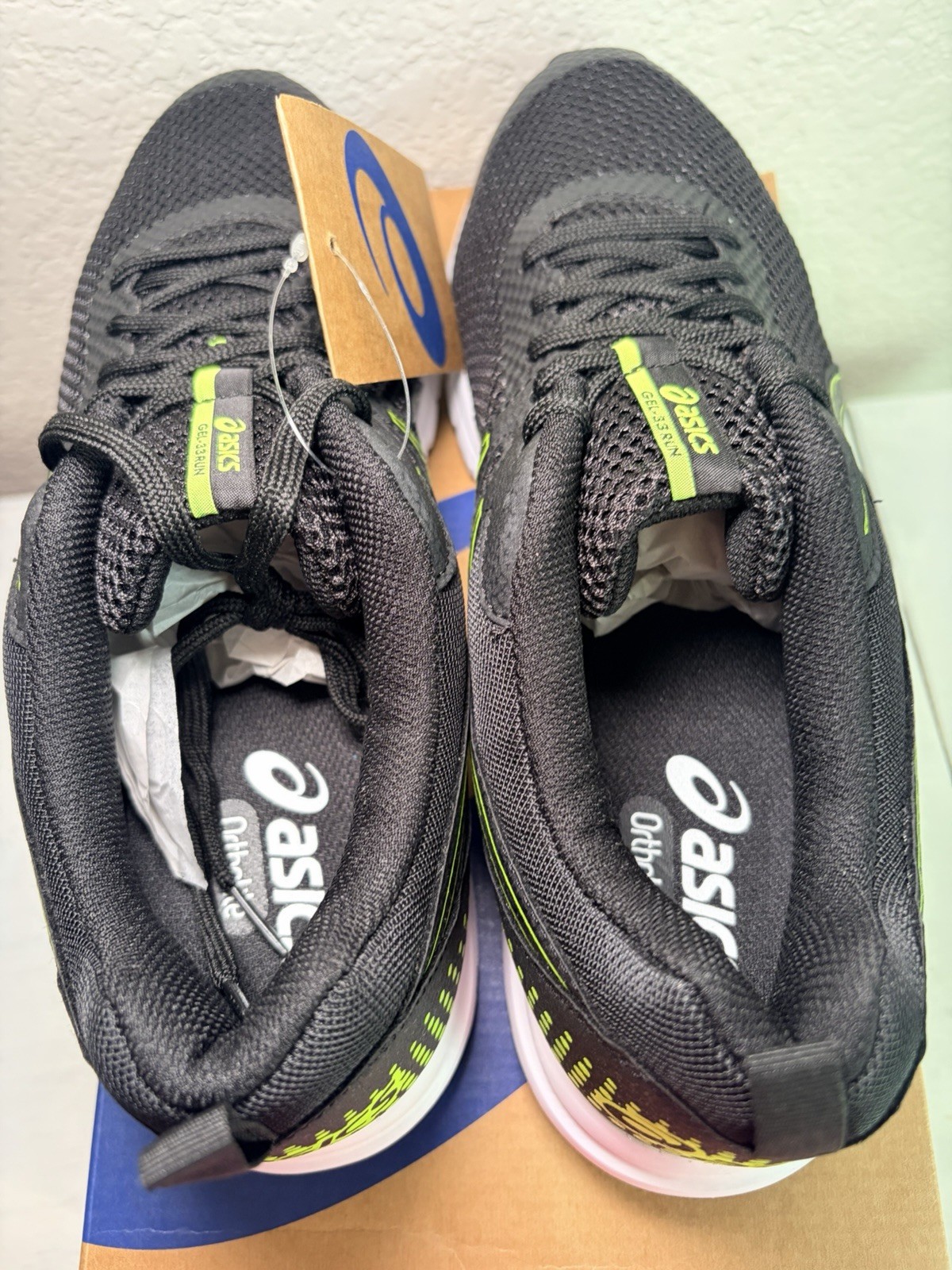Size 9 – Asics Gel 33 Run Black New