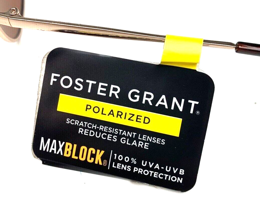 Foster Grant MAXBLOCK POLARIZED Sunglasses PRELUDE POL 100% UV Protection