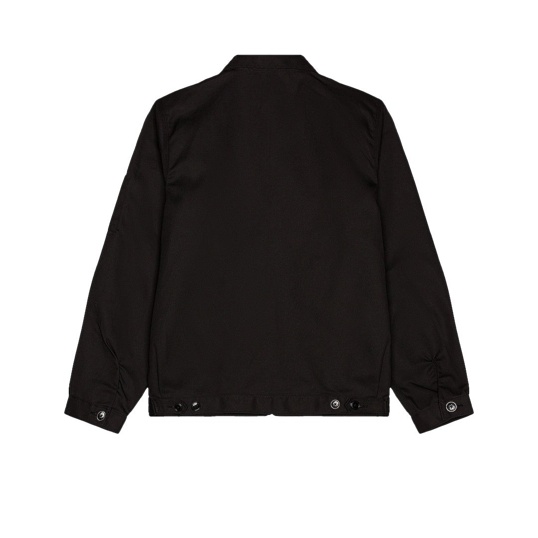 Insulated Eisenhower Front Zip Jacket – Black, Size M