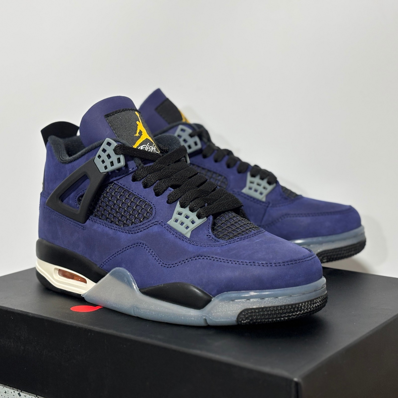Jordan 4 Retro “Lakers” Men’s Basketball Shoes Mid Top Us Size 7-12