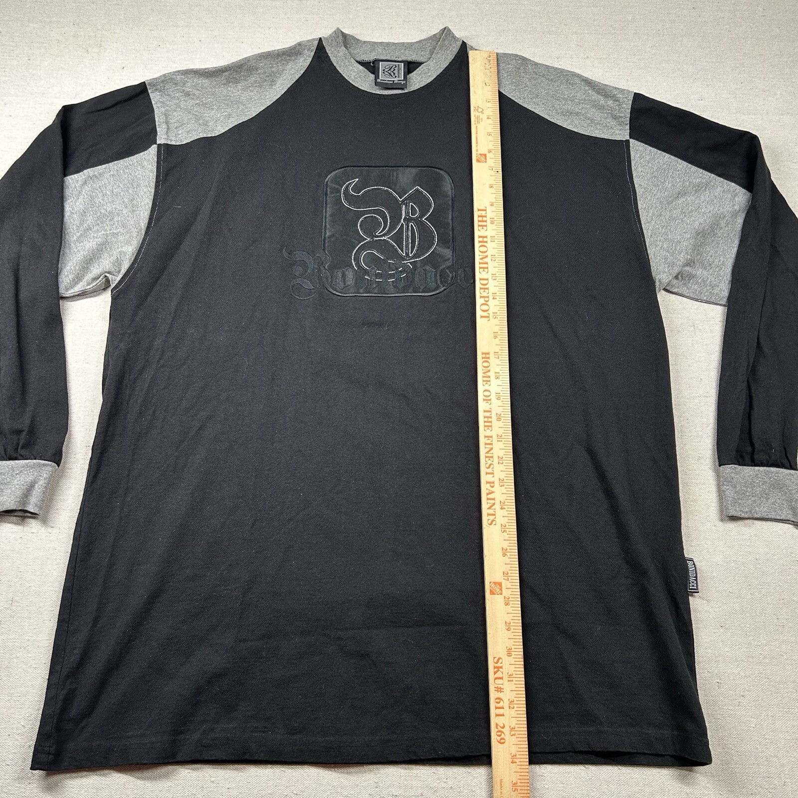 Vintage Bonidacci Bionzo Shirt Mens 2xl Hip Hop Colorblock Grunge Skater 90s USA