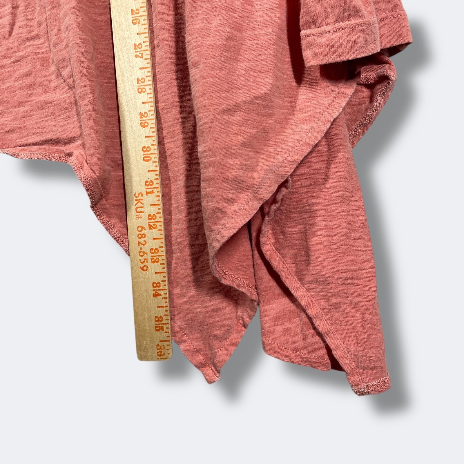 Mind Set by XCVI Coral Duster Cardigan Sweater Womens XL Minimalist Waterfall