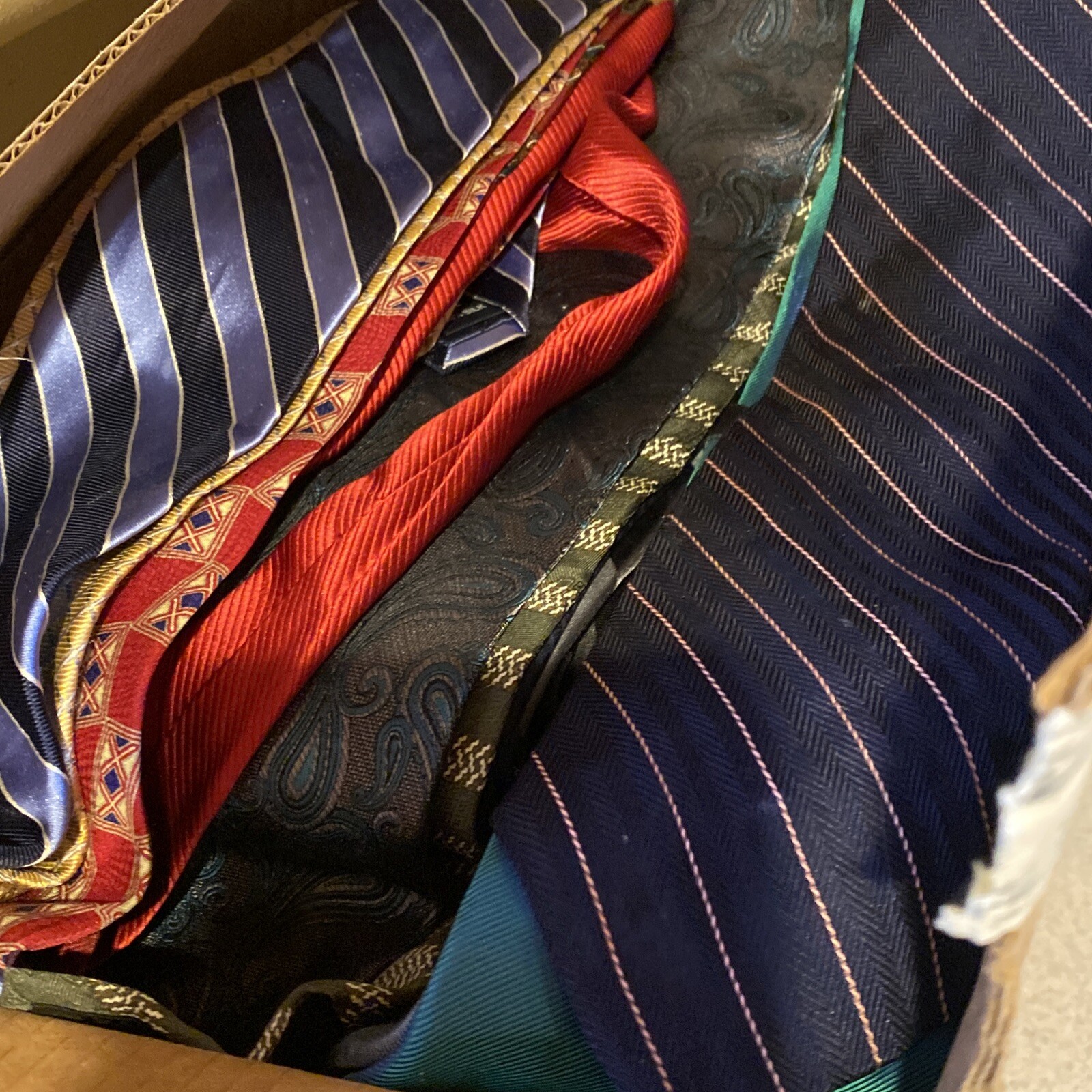 10 Ties RANDOM – Neck Tie Men’s – LOT OF 10 Mystery Striped Plaid Solid Classic