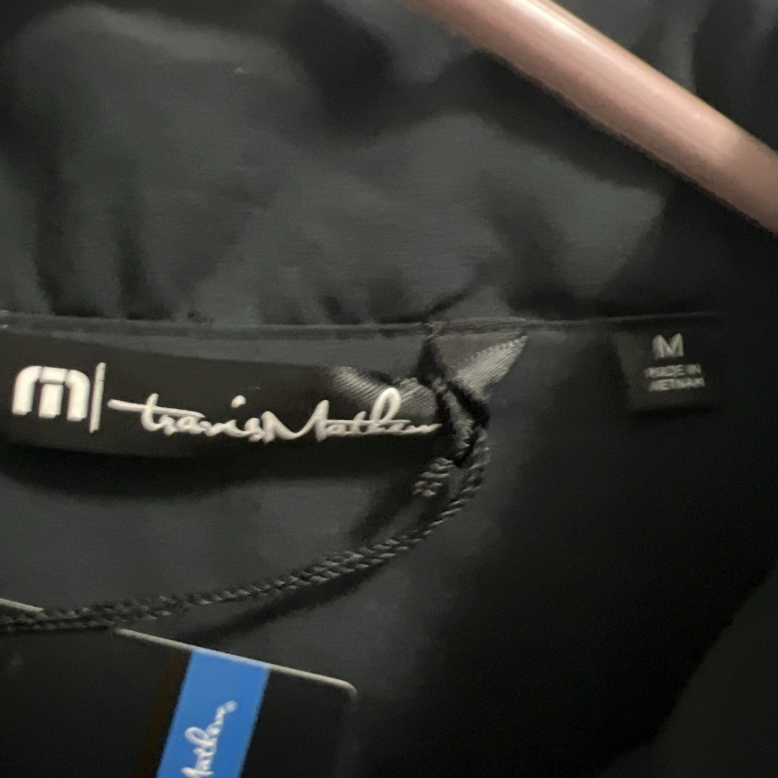Travis Mathew Vest Black Men’s Size Medium New