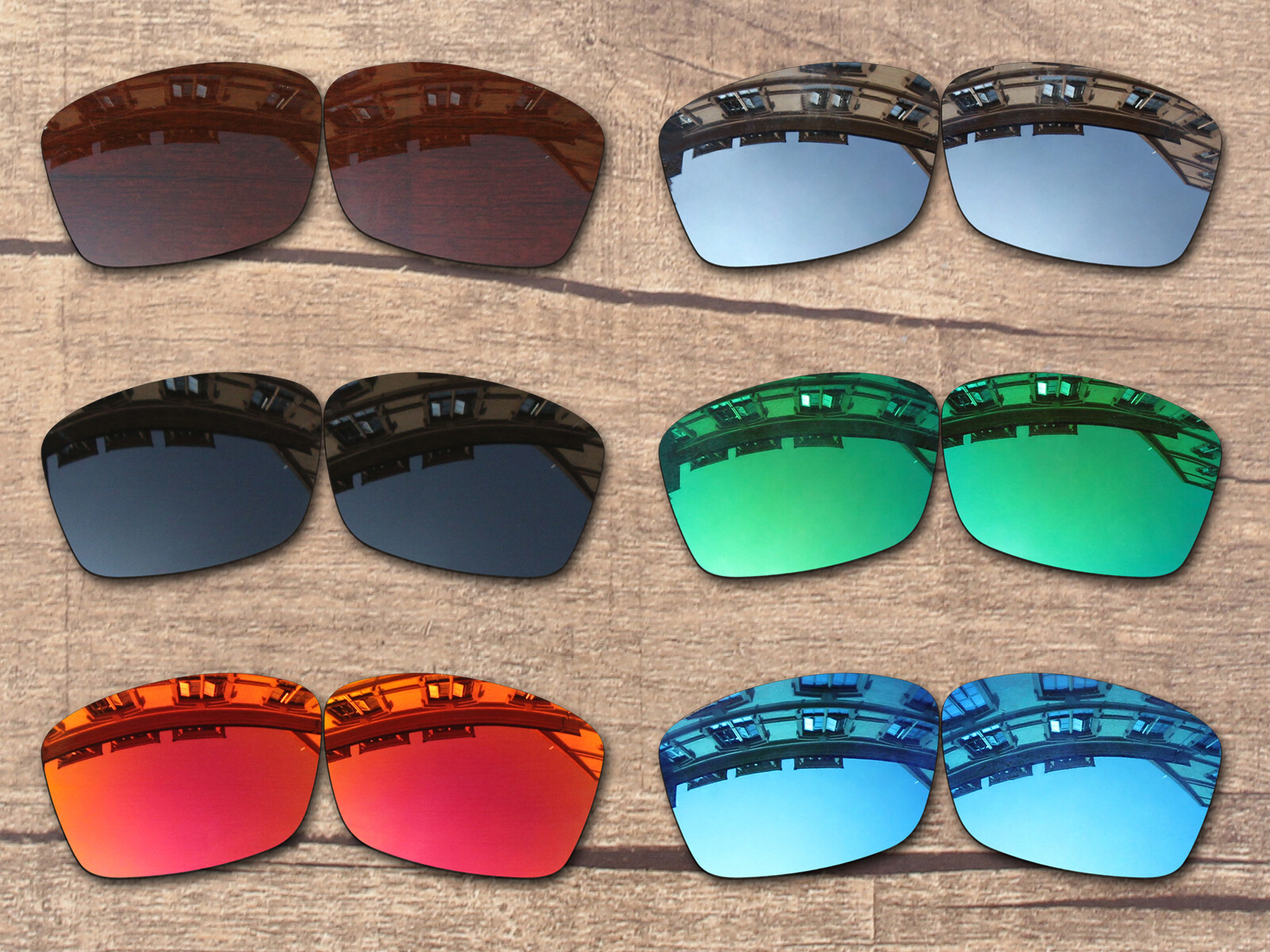 Vonxyz Polarized Replacement Lenses for-Costa Del Mar Ferg XL 06S9012 Sunglasses