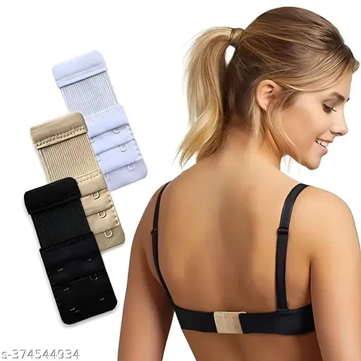3ROW 2,3,4 Hook Bra Extender Extension Bra Strap Strapless Underwear Maternity
