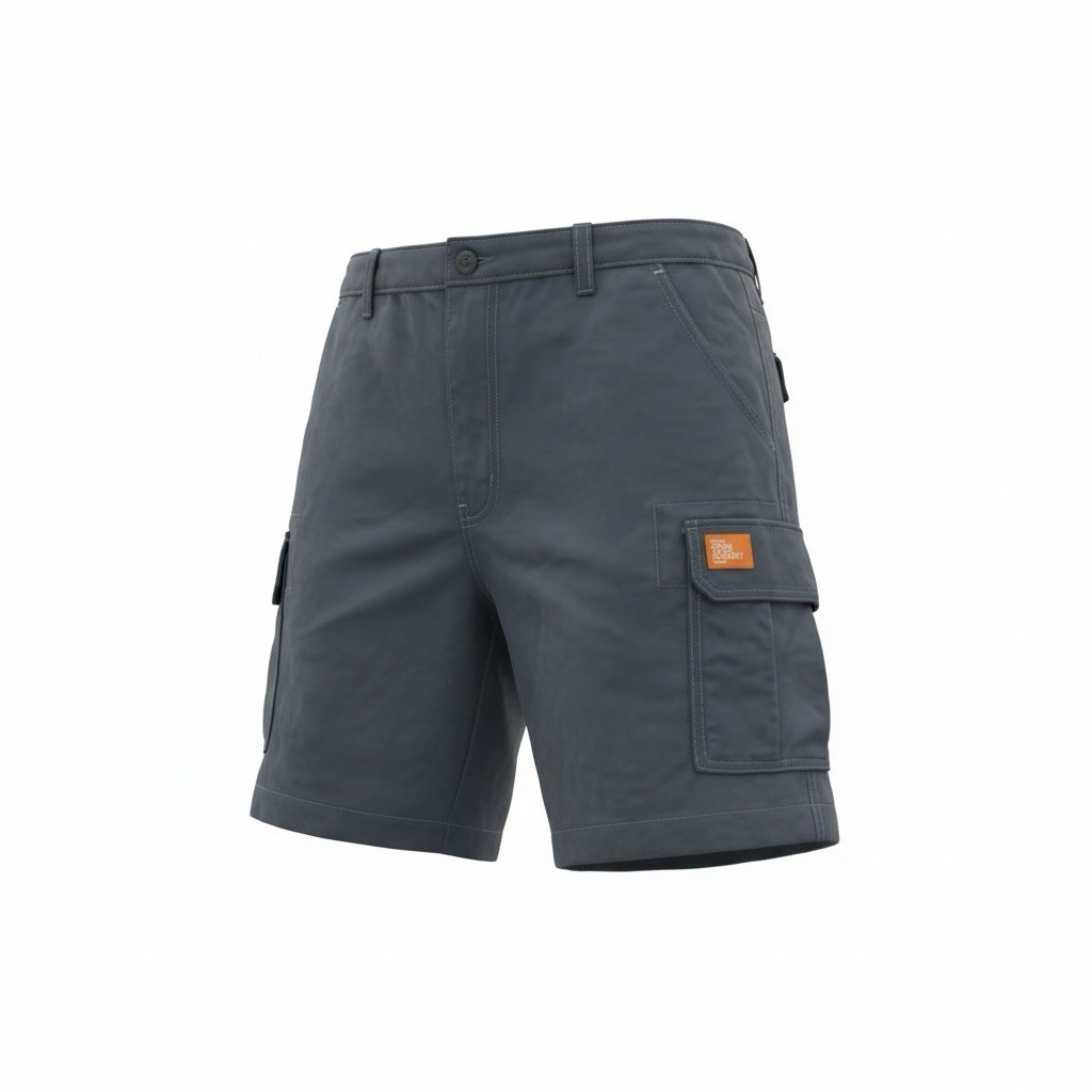 Savane Men’s Hiking Shorts, Blue Nights Cotton, UPF 30, Size 44, NEW, Reg $54