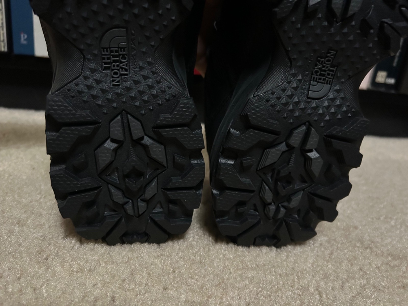 The North Face Ultra 111 Mens SIZE 10 Trail Hiking Shoes Dark Shadow Gray/Black