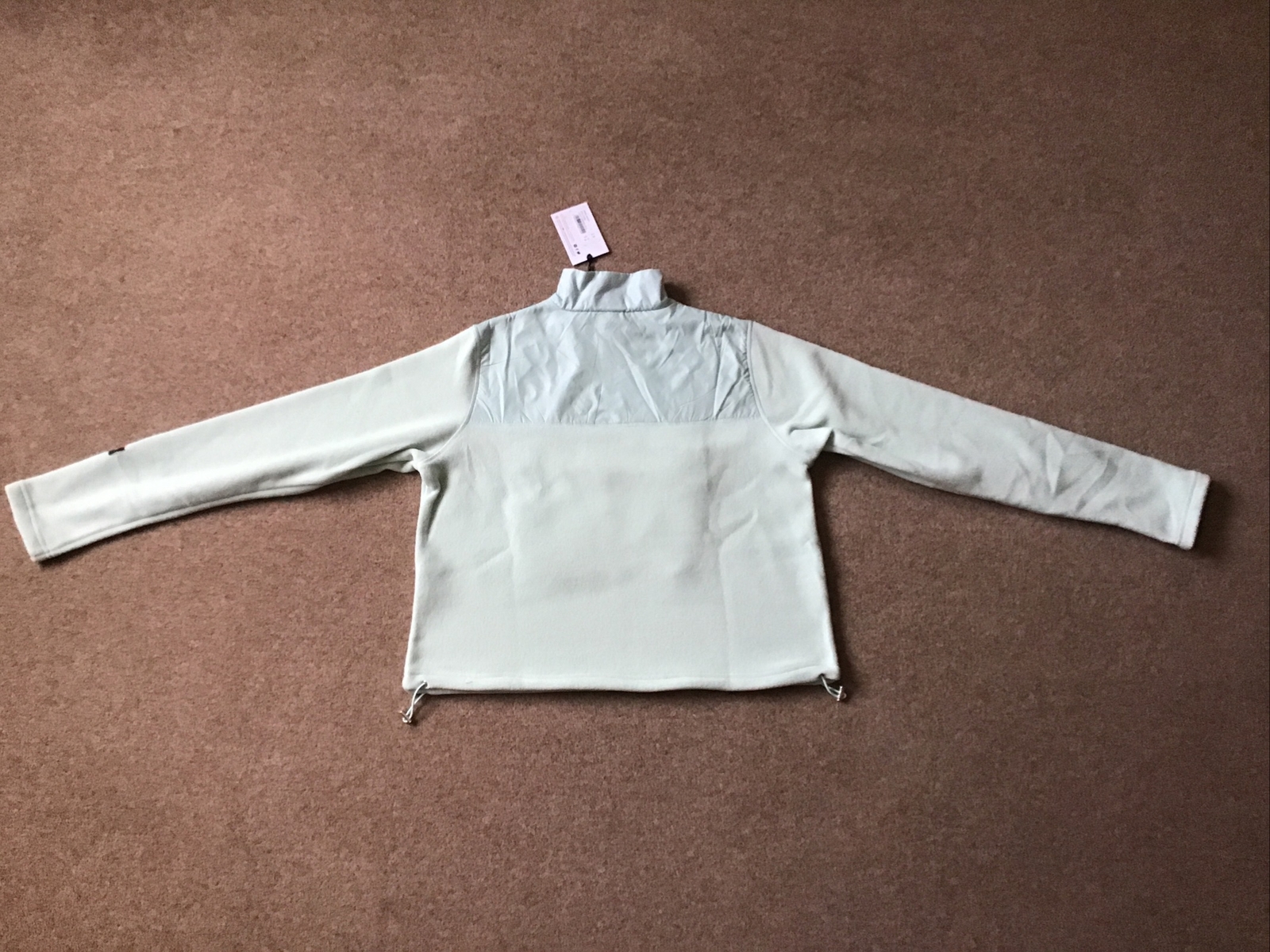 Ellesse Oran 1/4 Zip Top Light Green In Womans Size 12 BRAND NEW