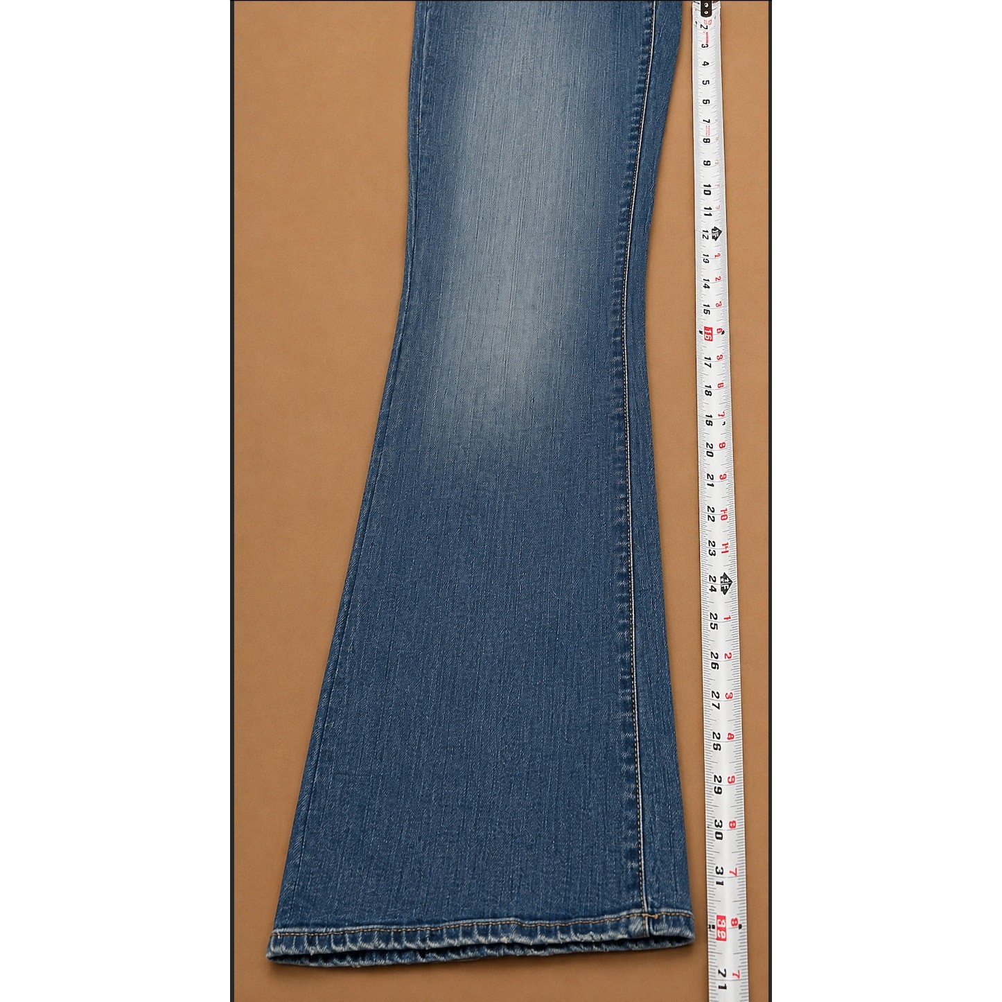 EDWIN USA Lark Mid Rise Bootcut Jeans Flashback Wash Women’s Y2K – Size 25 NWT
