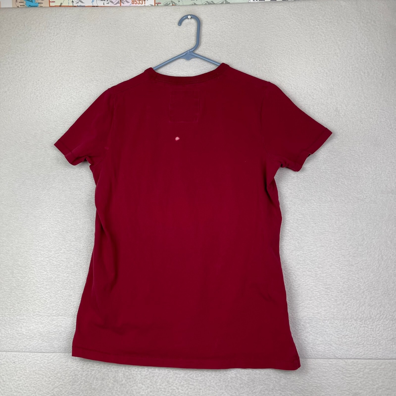 Hollister Surf T Shirt Men’s Medium Short Sleeve Crewneck Red