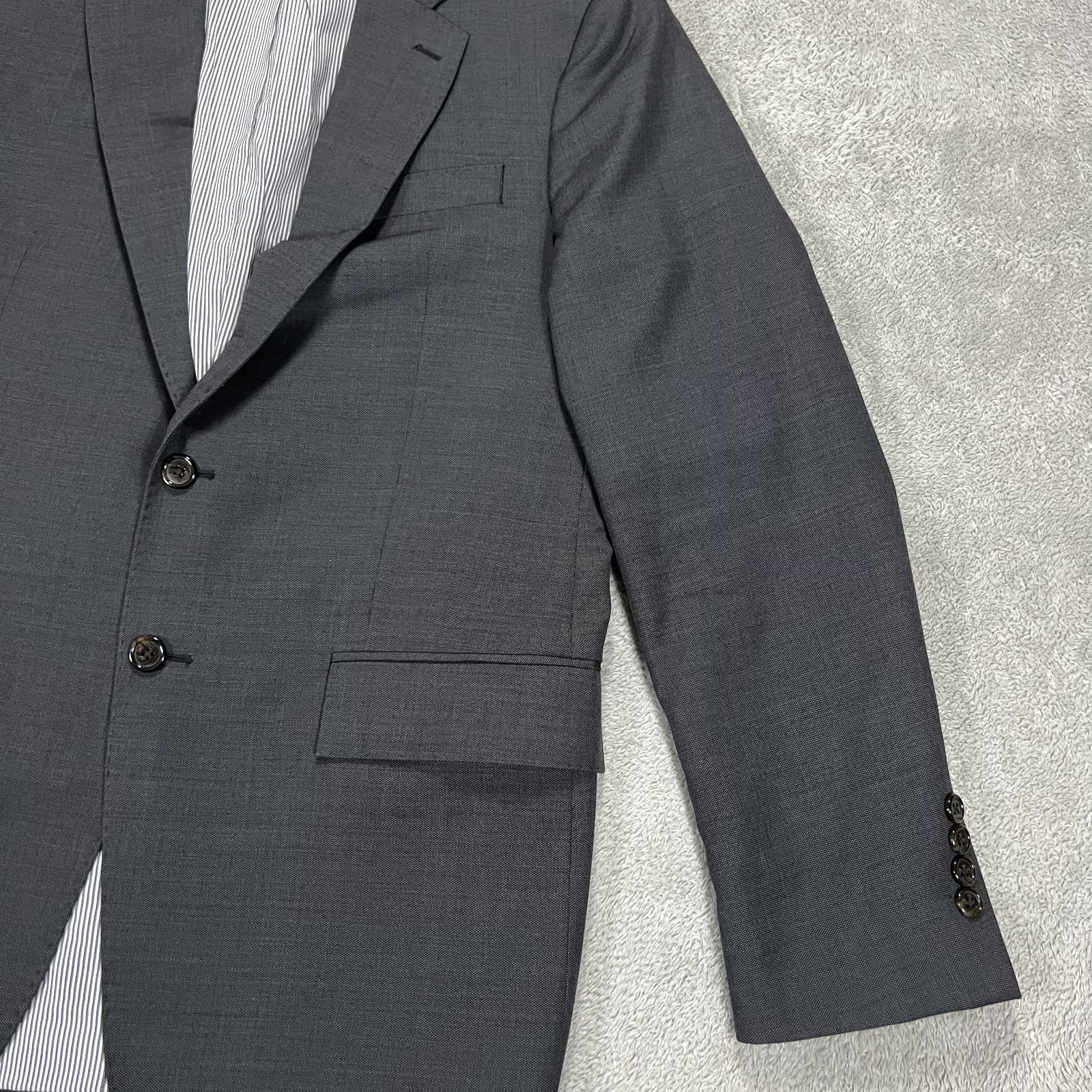 Todd Snyder Blazer Mens 38 R Gray Mayfair Fit 100% Wool New York Made in Canada