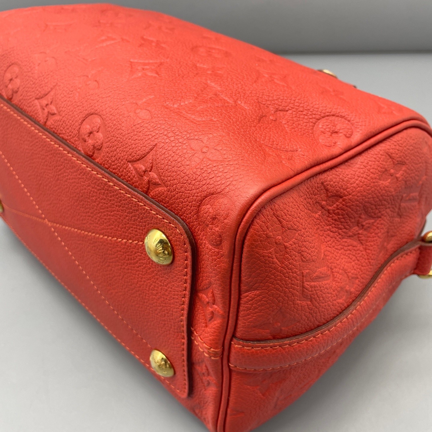 Louis Vuitton Pre-Owned Authentic Luxury Handbag Red 25*18*15cm