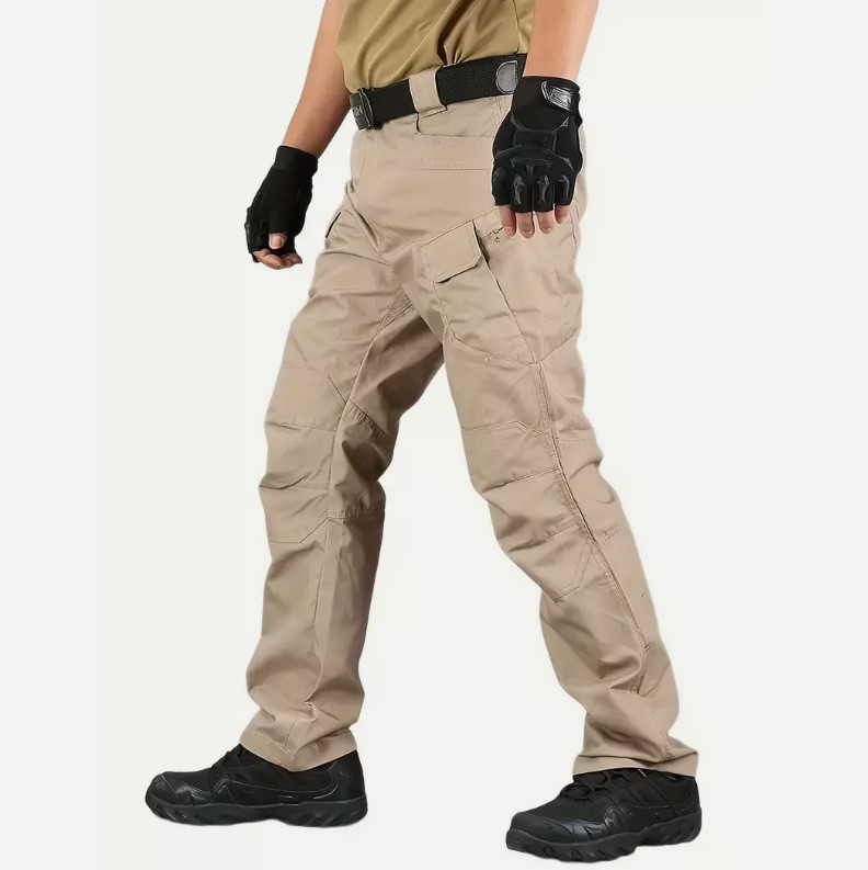 Tactical Mens Cargo Pants Waterproof Work Pants Outdoor Hiking Combat Trousers